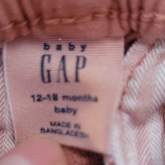 GAP Pink Casual Elastic Waist Bottoms - Picture 3 of 3